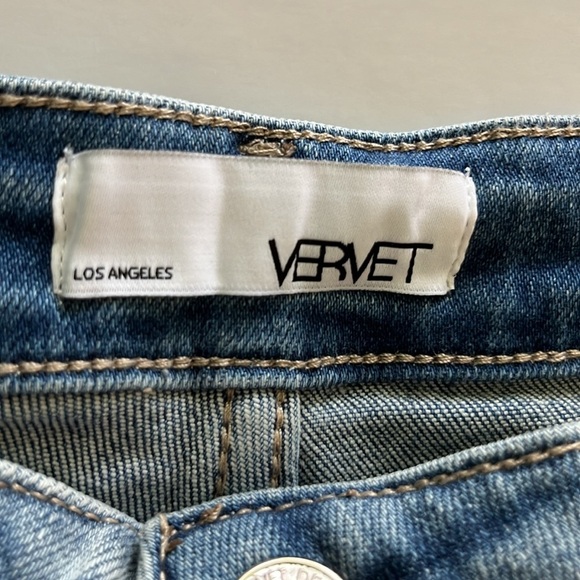 Vervet By Flying Monkey Shirley Super High Rise NWT Size 32 - Picture 11 of 16